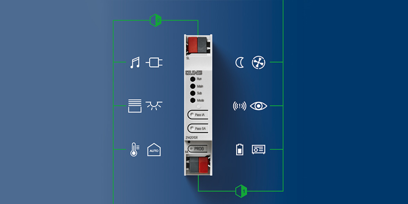 KNX Bereichs- und Linienkoppler bei Ilir Bekiri & Arlind Bekiri Bekiri Elektrotechnik GbR in Bayerisch Gmain